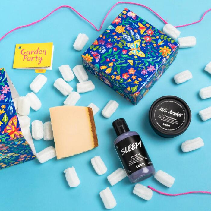 楽天市場】LUSH ガーデンパーティー ギフト セット みつばちマーチ