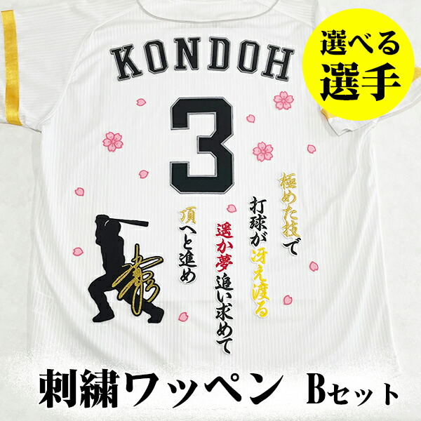 楽天市場】納期注意【ソフトバンク ホークス 刺繍ワッペン 3点セット