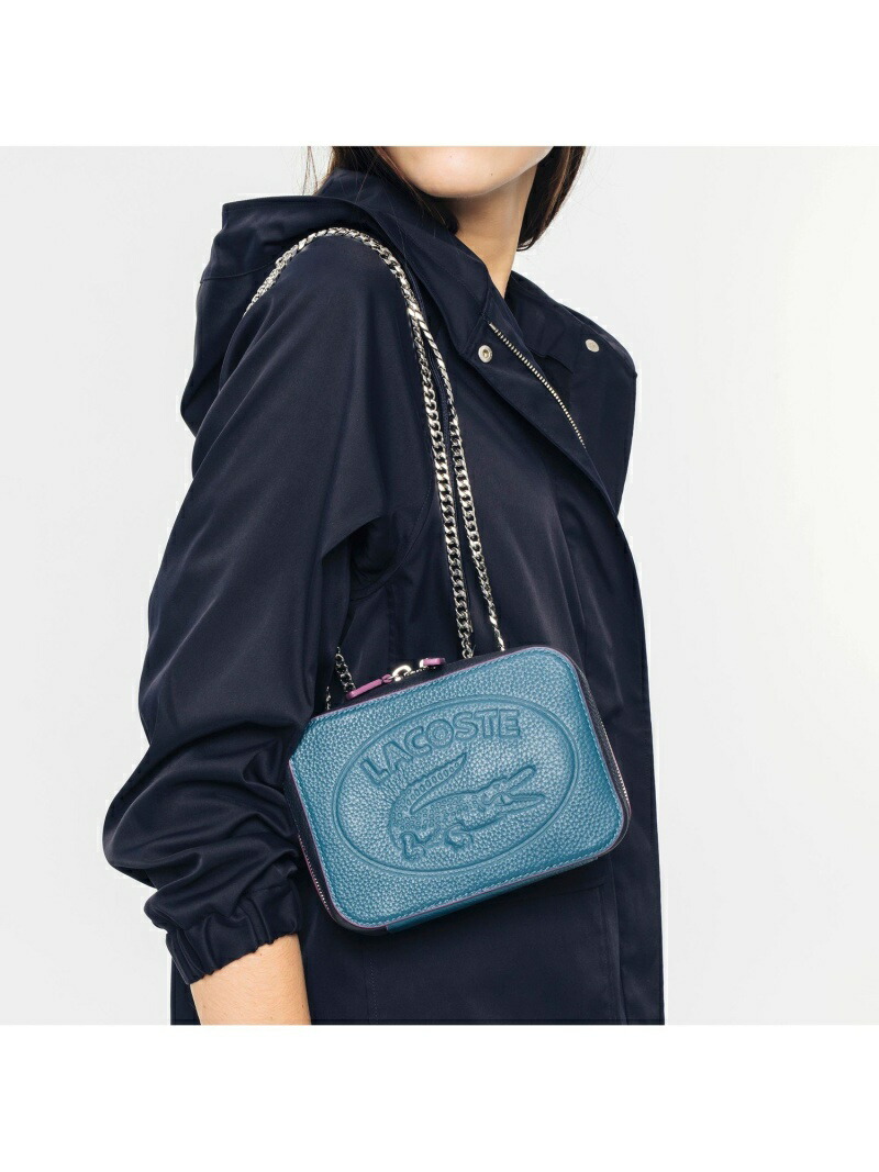 楽天市場】【SALE／50%OFF】CROCOCREWメタルチェーン配色レザーバッグ