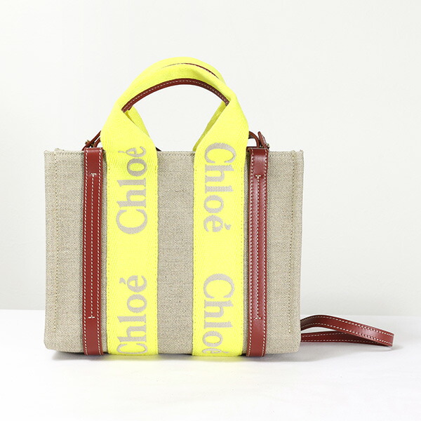 楽天市場】Chloe クロエ WOODY LOGO SMALL TOTE BAG ショルダーバッグ