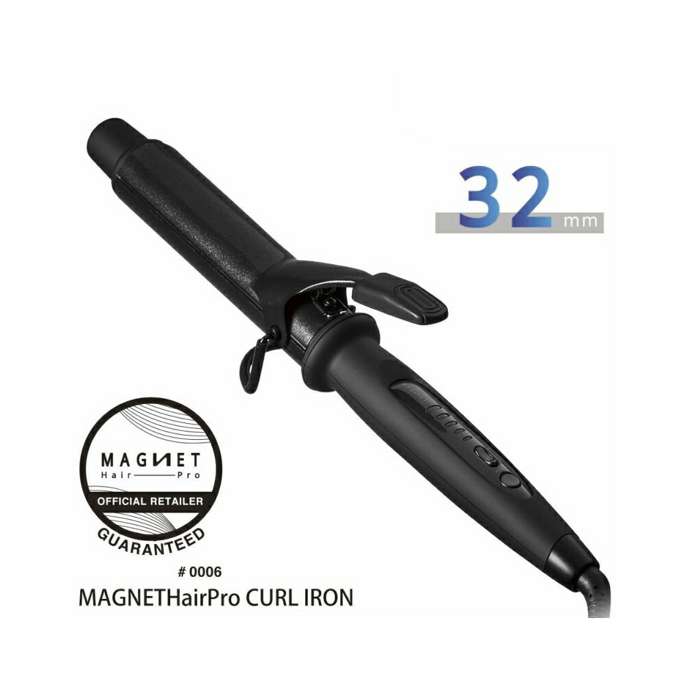 楽天市場】マグネットヘアプロ カールアイロン 32mm MAGNETHairPro