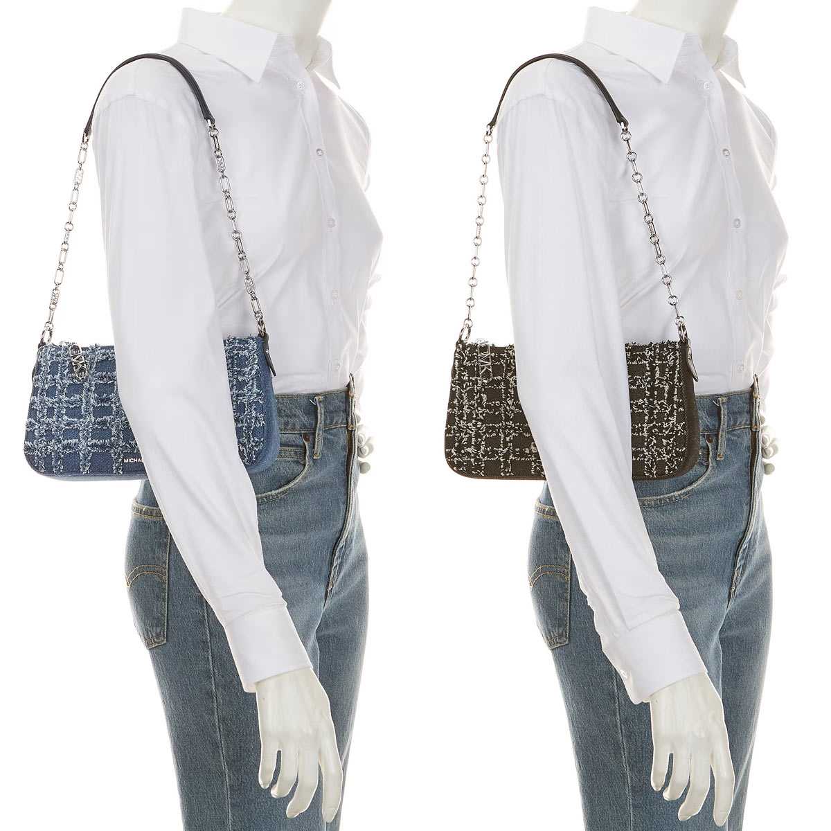 楽天市場】マイケルコース ショルダーバッグ レディース デニム 大人