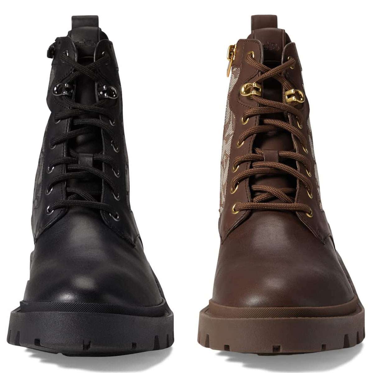 楽天市場】コーチ ブーツ メンズ ワークブーツ 本革 編み上げ ショート