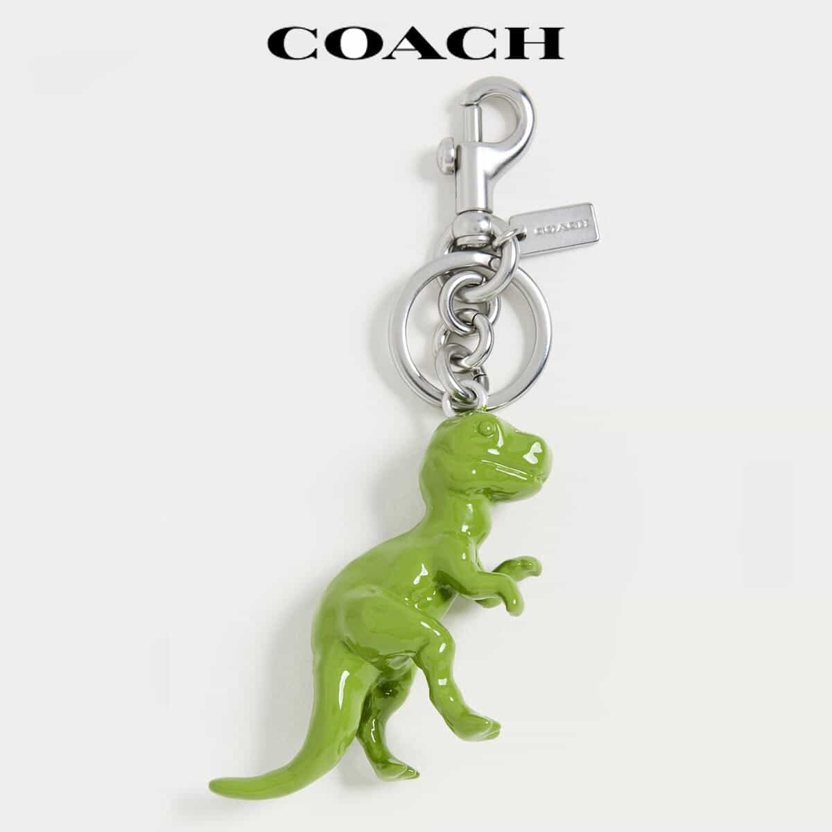 楽天市場】コーチ キーホルダー バッグチャーム ブランド 恐竜