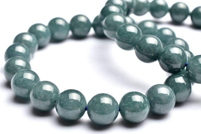 楽天市場】ミャンマー産 青翡翠(ブルージェダイト) 9.5mm 天然石