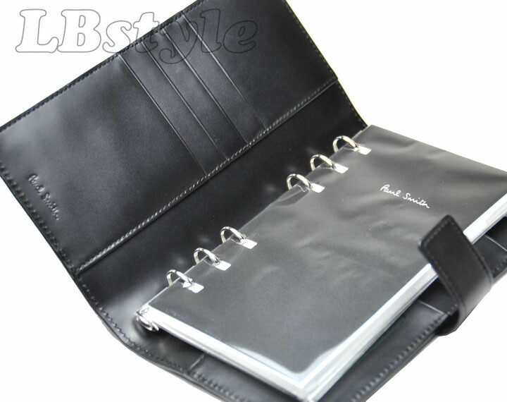 楽天市場】paulsmith ポールスミス システム手帳 マルチストライプ牛革