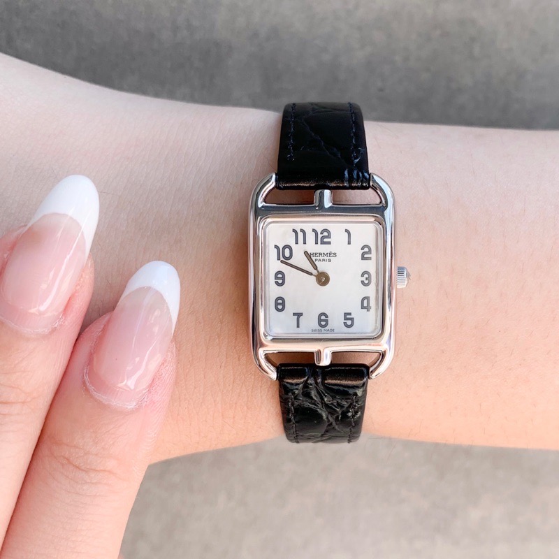 楽天市場】【仕上済/ベルト2種】エルメス ケープコッド ミニ K18WG