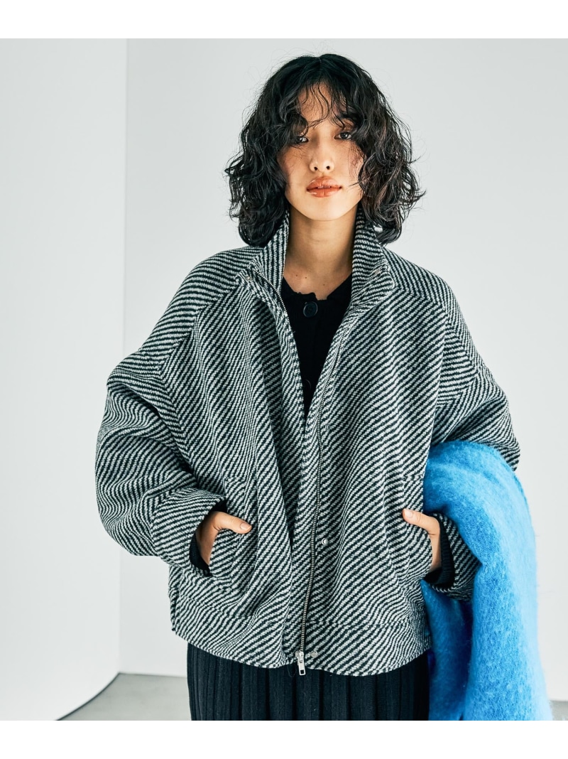 楽天市場】【SALE／30%OFF】スライバーBIGブルゾン LEPSIM レプシィム