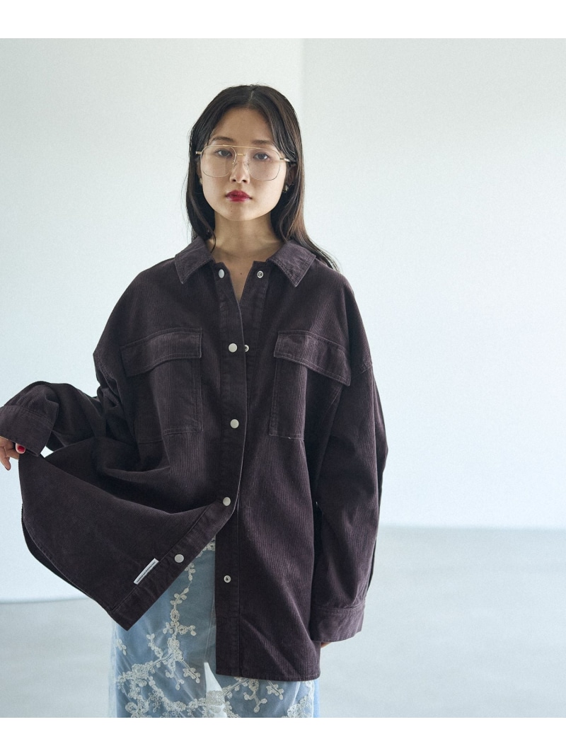 楽天市場】【SALE／50%OFF】コーデュロイBIGシャツ LEPSIM レプシィム