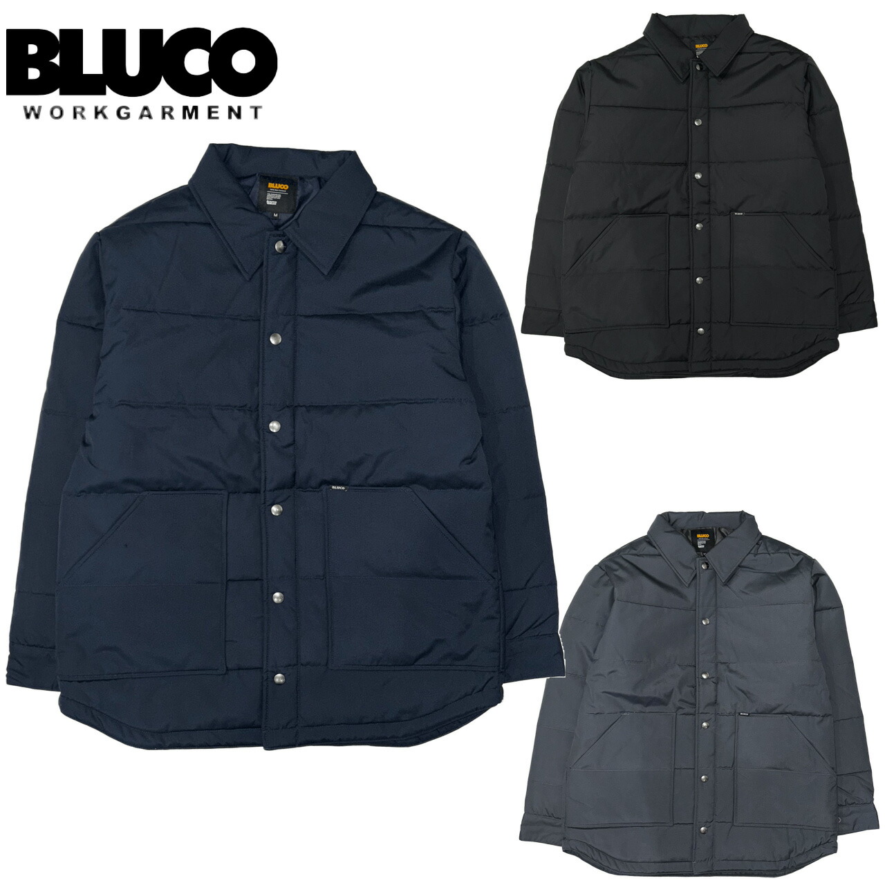 楽天市場】BLUCO ブルコ WORKERS QUILTING JACKET キルティング