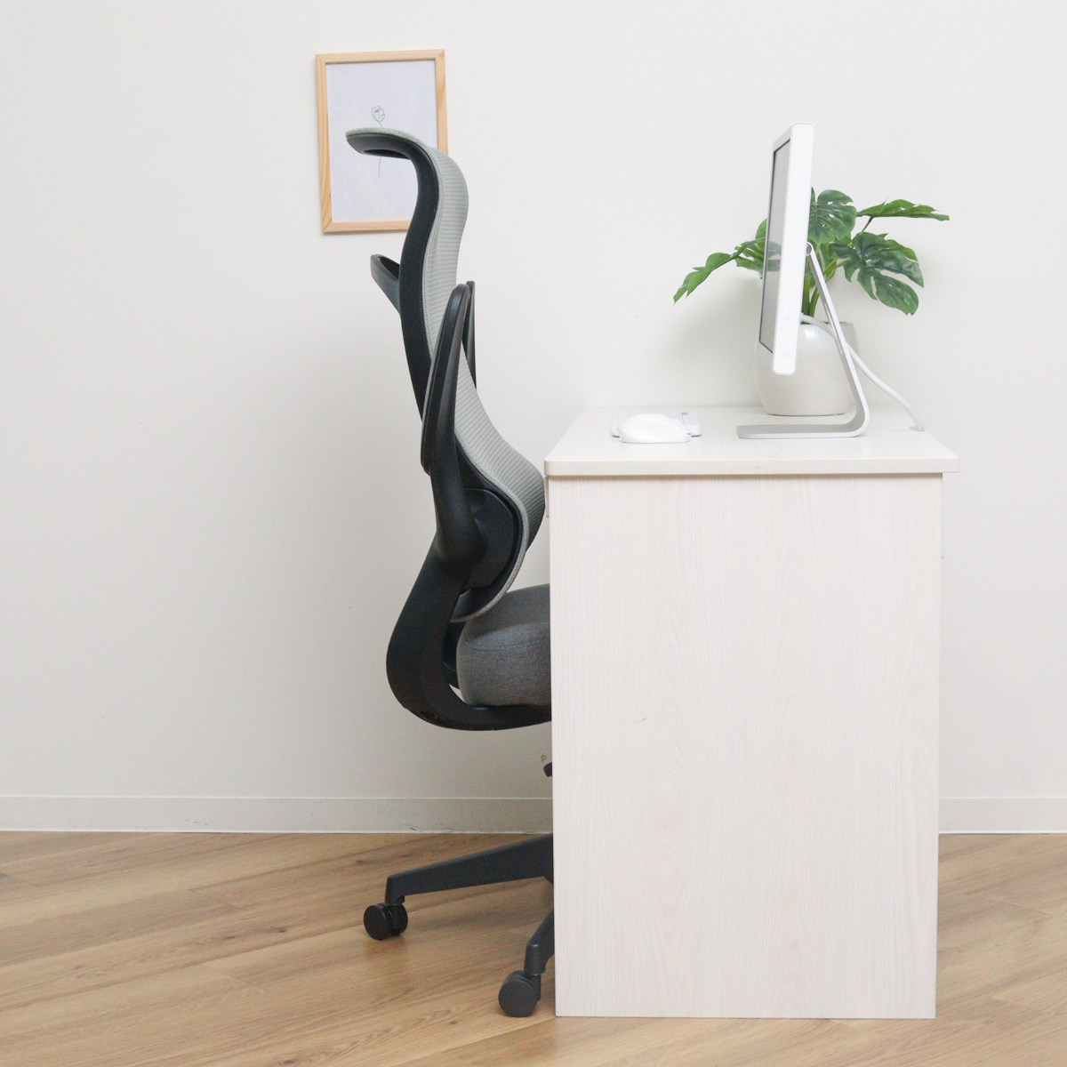 楽天市場】ワークチェア 座面高43.5～51cm ハイバックアームアップ