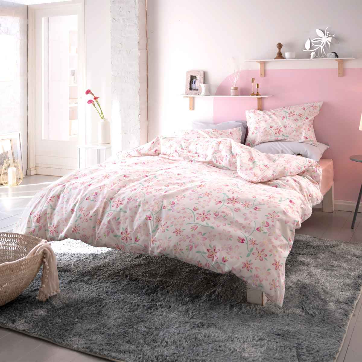 楽天市場】掛け布団カバー シングル Fab the Home ピュアリー 綿100