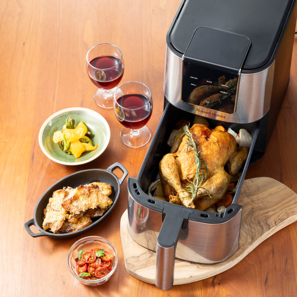 楽天市場】Russell Hobbs エアフライオーブン 3L ノンフライヤー 電気