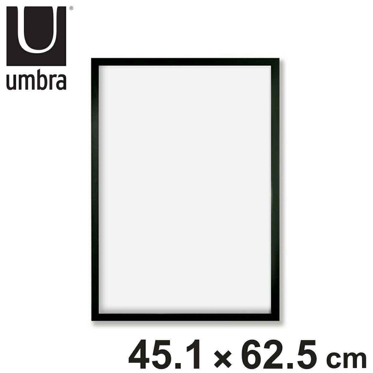 楽天市場】ポスターフレーム A2 45.1×62.5cm ブラック （ ポスター
