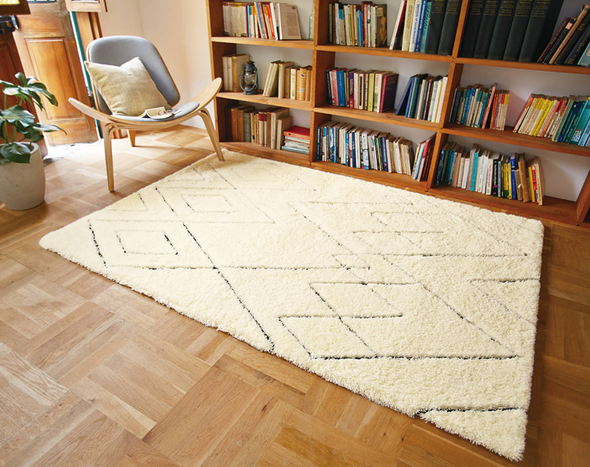 楽天市場】ラグ 140×200 約1.5畳 厚手 防ダニ ホットカーペット対応