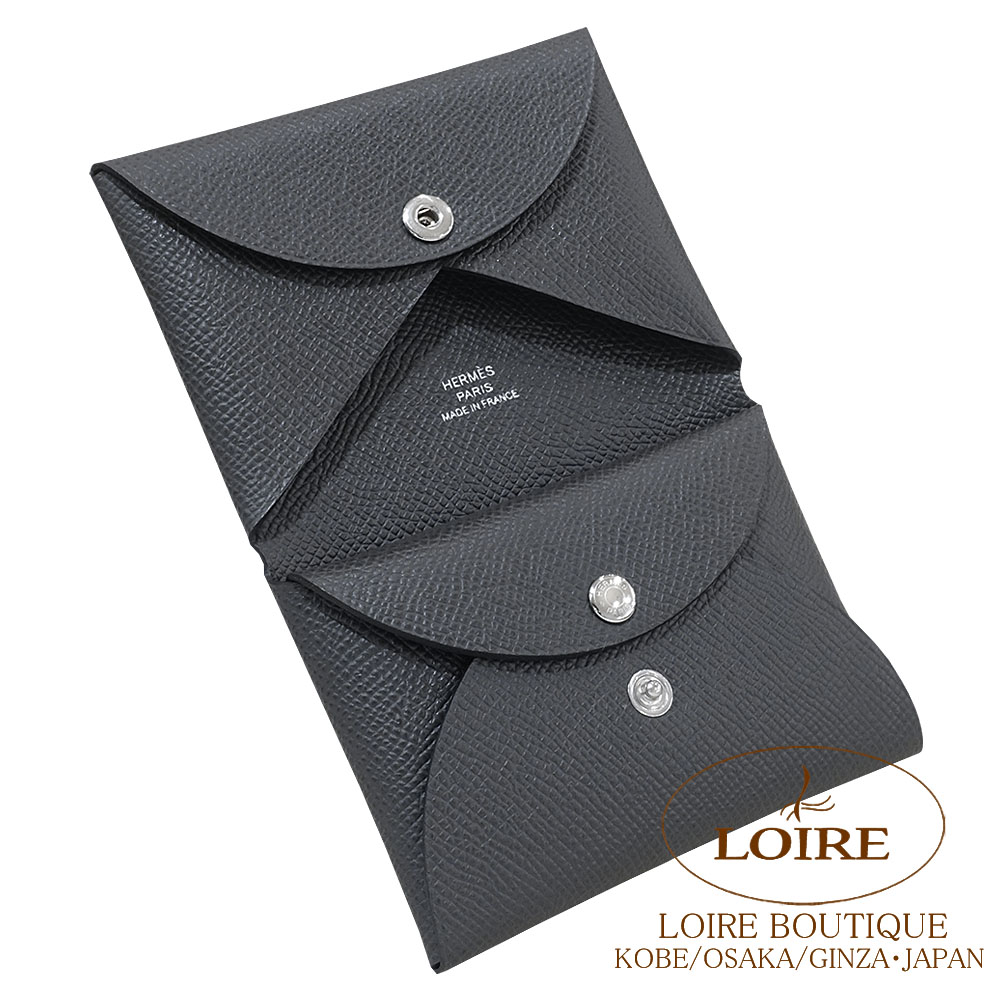 楽天市場】エルメス カルヴィ デュオ (コインケース付きカードケース