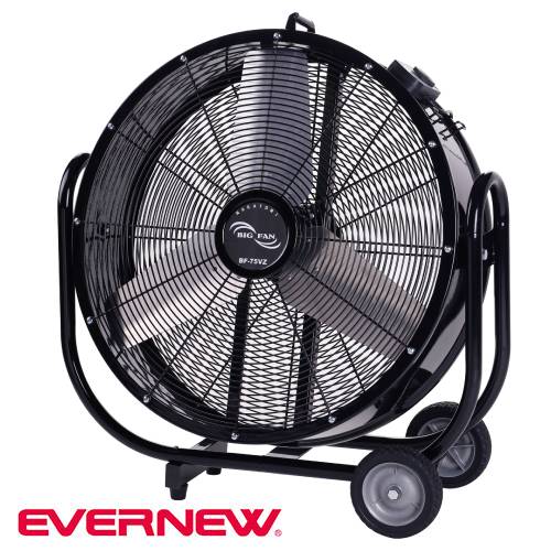 楽天市場】大型扇風機 エバニュー 幅89×奥行36×高さ98cm 風量2段階調節