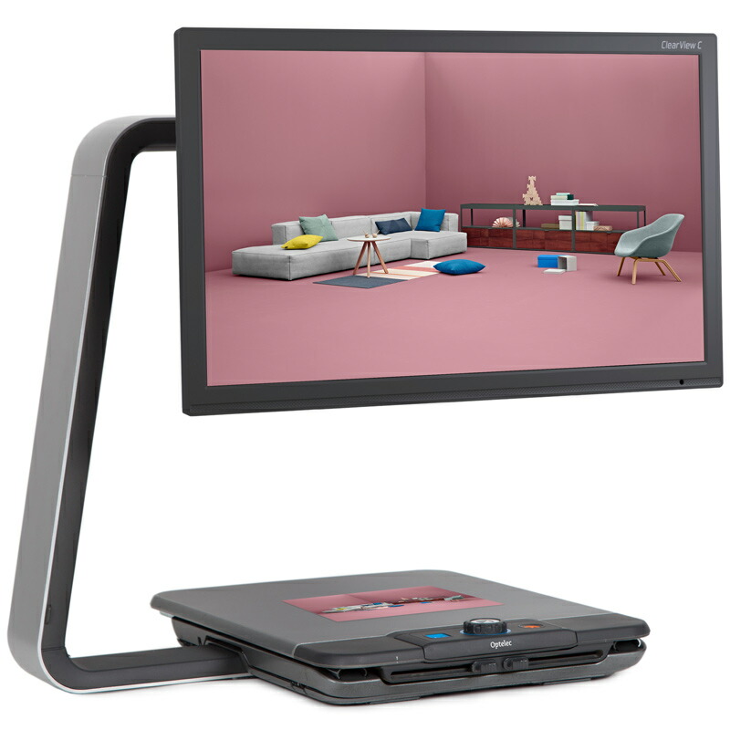 楽天市場】拡大読書器 視覚障害 据置型 クリアビューC One 22 Times