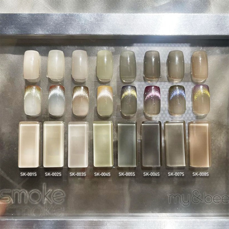 楽天市場】my&bee マイビー カラージェル スモークセットA 2.5g 8色