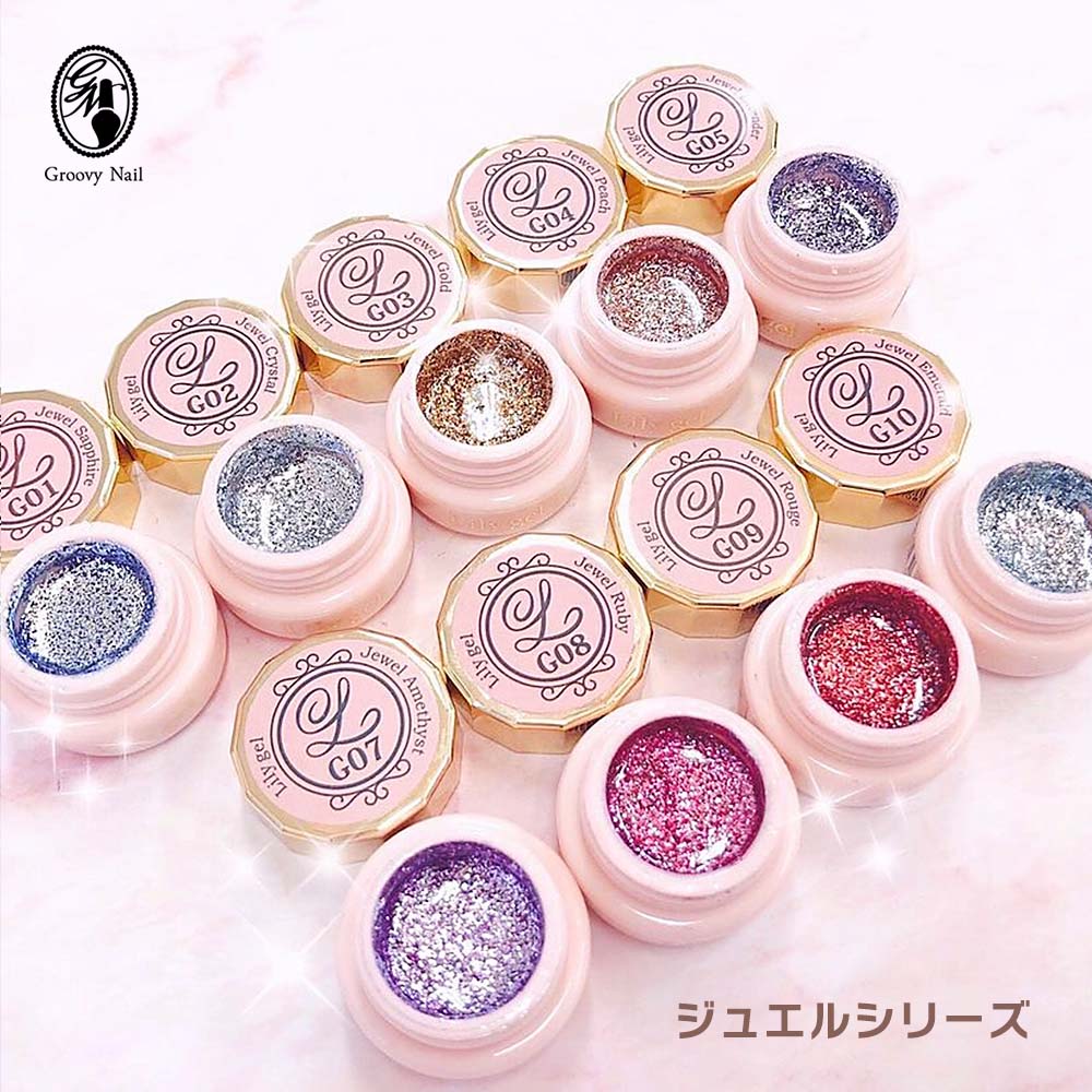 楽天市場】リリージェル Lily gel カラージェル ジュエルシリーズ 全9