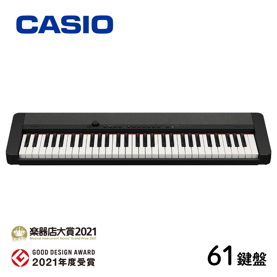 楽天市場】CASIO Casiotone CT-S1BK 新品 61鍵盤 キーボード[カシオ