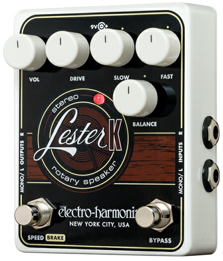 楽天市場】electro-harmonix Lester K 新品 ステレオロータリー