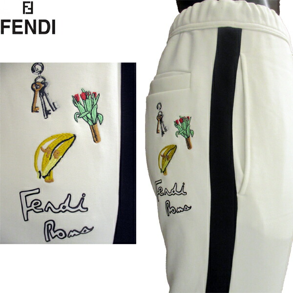 楽天市場】フェンディ FENDI メンズ パンツ ボトムス スウェットパンツ