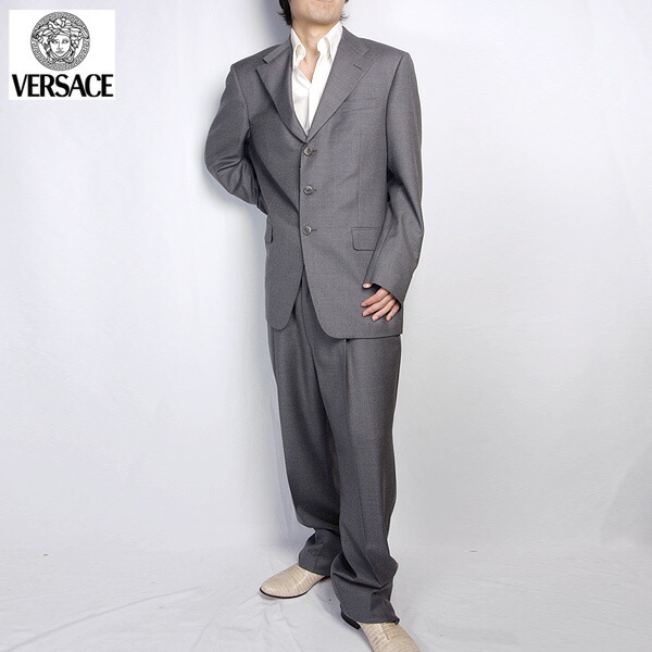 楽天市場】【完売】ヴェルサーチ VERSACE メンズ スーツ セットアップ