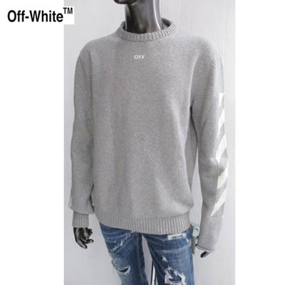楽天市場】オフホワイト OFF-WHITE メンズ トップス ニット セーター
