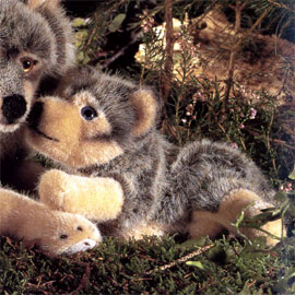 楽天市場】ケーセン Koesen ぬいぐるみ オオカミの子 伏せ（ソフト