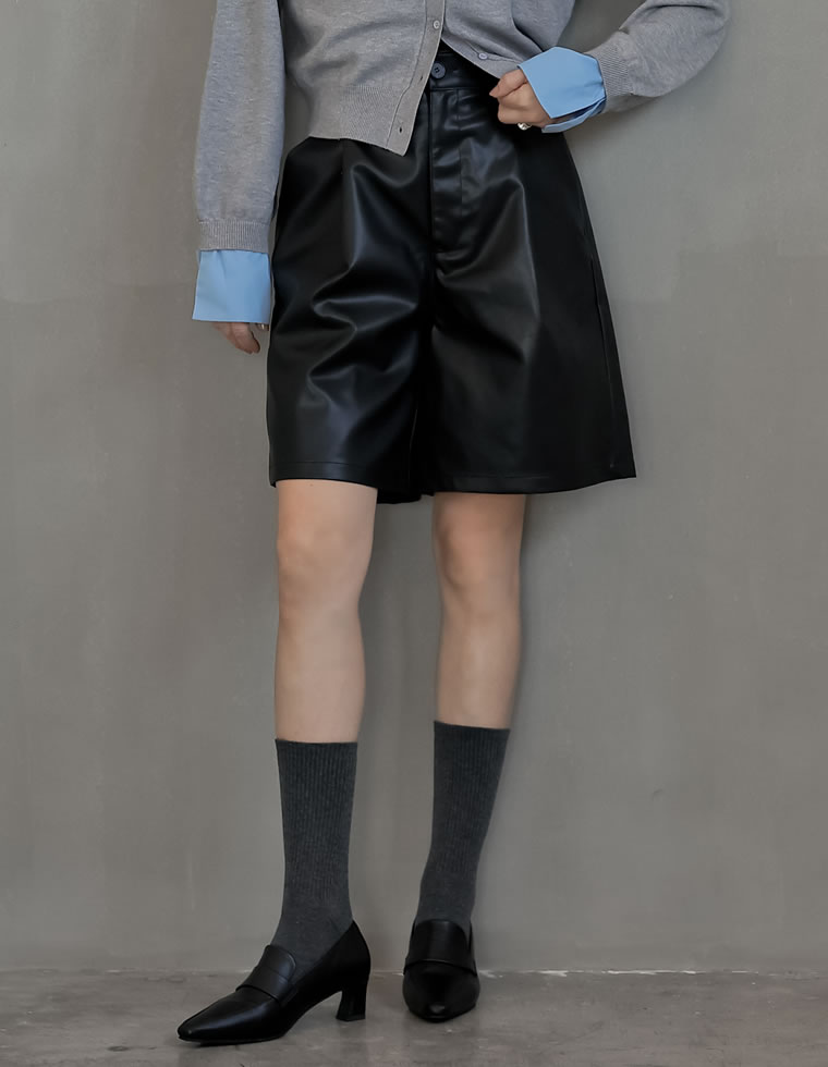 楽天市場】【全品MAX1,500円OFFクーポン】フェイクレザータックハーフ