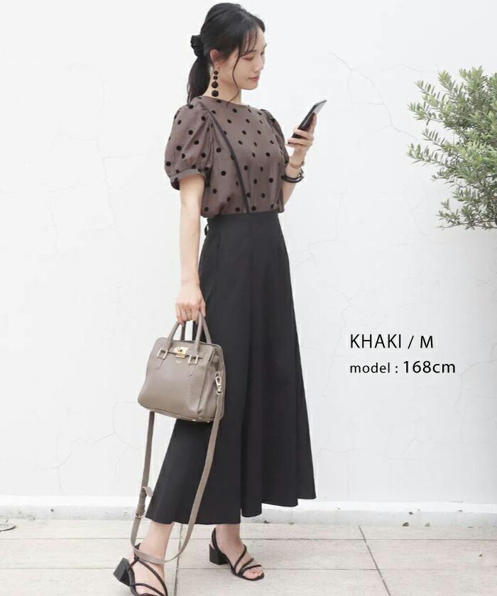 楽天市場】クーポンで最大30％OFF□ ドット柄パフスリーブシアー