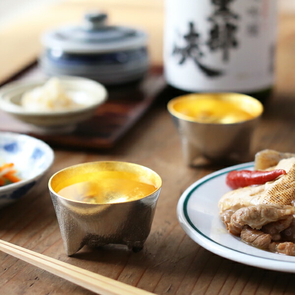 楽天市場】能作 能作/雅覧堂 干支の酒器 亥 金箔 いのしし 錫 盃 猪口