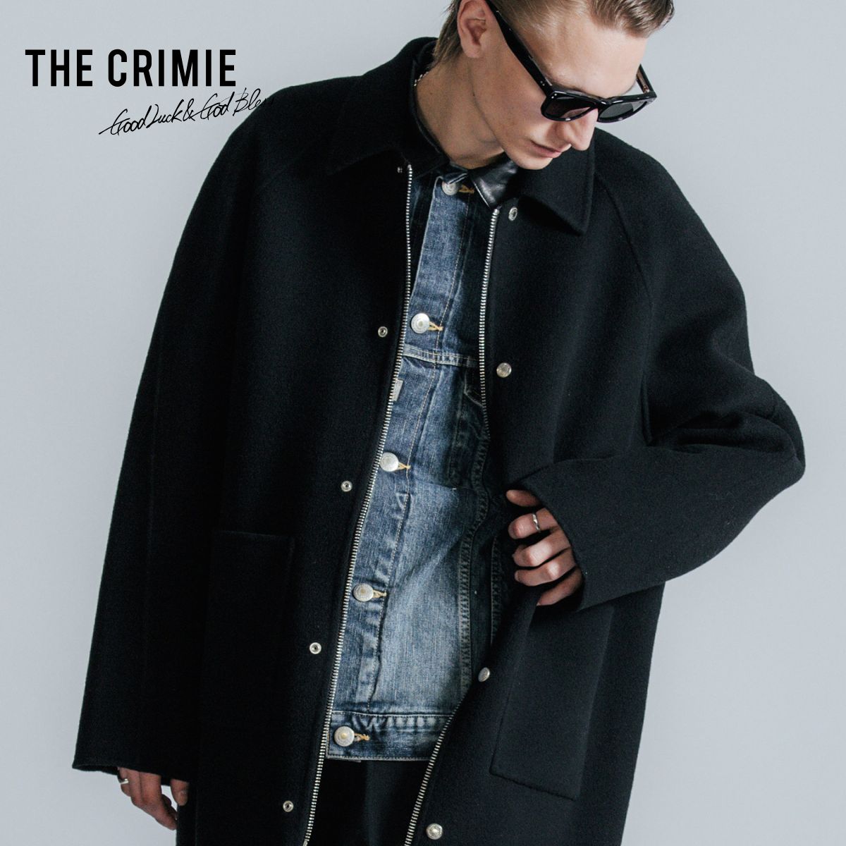 楽天市場】【公式】 THE CRIMIE クライミー MELTON WOOL COAT メルトン