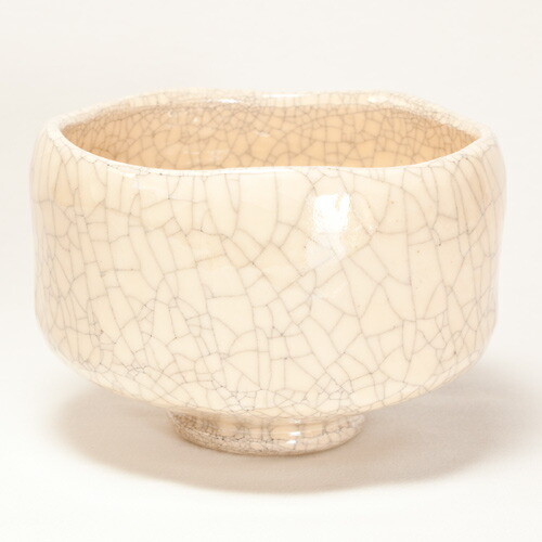 楽天市場】白楽 抹茶碗 〔川嵜和楽（川崎和楽）〕 : 京都の和食器