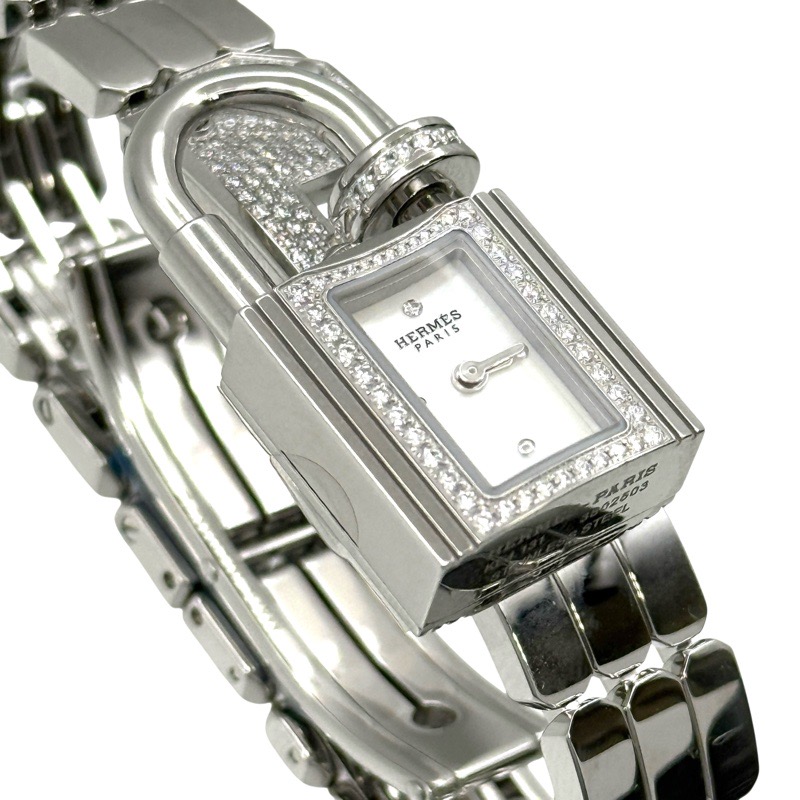 楽天市場】HERMES エルメス ケリーウォッチ ブレスレットダイヤ KE4