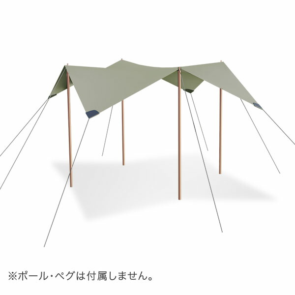 楽天市場】タトンカ Tatonka タープ Tarp 2 TC 285×300cm ポリコットン