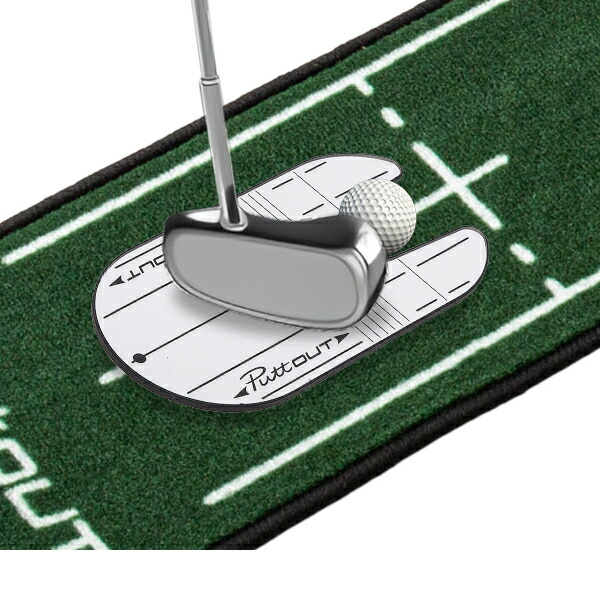 楽天市場】パットアウト PuttOUT コンパクトパッティングミラー ゴルフ