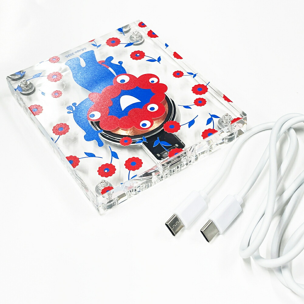 楽天市場】ミャクミャク 公認 LED アクリル ワイヤレス充電器 Expo