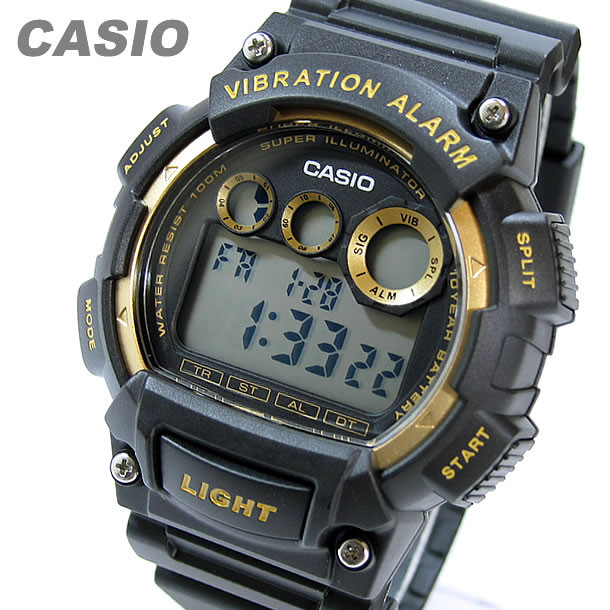 楽天市場】CASIO カシオ W-735H-1A2/W735H-1A2 スポーツ デジタル
