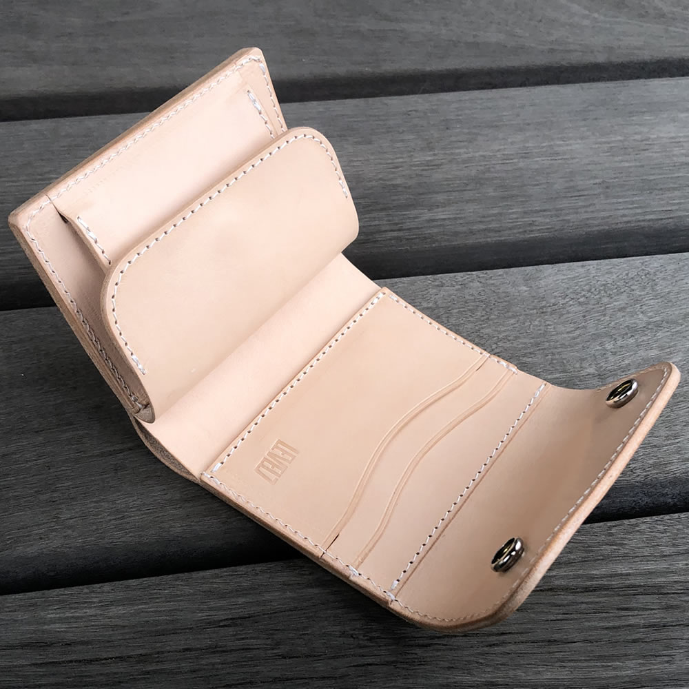 楽天市場】財布 コンパクト ミニウォレット イタリアンレザー 生成りの