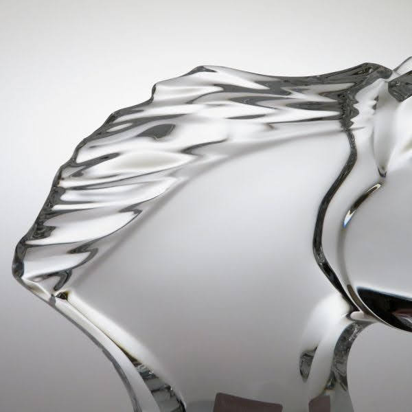 楽天市場】バカラ フィギュリン ○ 馬の頭 ホース ヘッド クリスタル