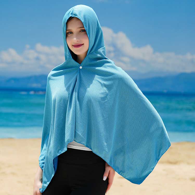 楽天市場】冷感 ポンチョ 冷感アイテム 熱中症対策 暑さ対策グッズ