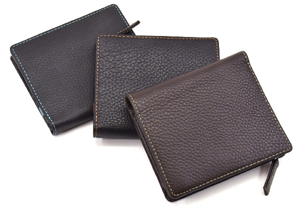 楽天市場】New People（ニュー ピープル） L字ファスナー二つ折り財布