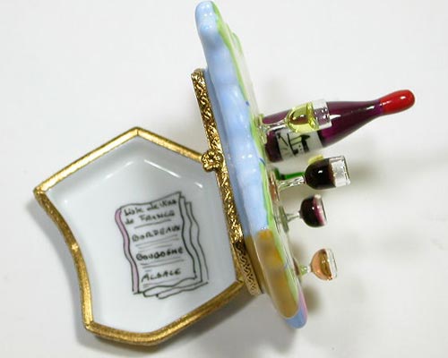 楽天市場】【リモージュボックス フランス（ワイン）】小さな小物入れ