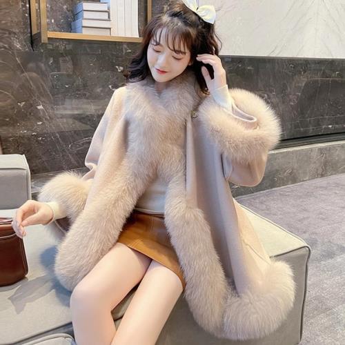 楽天市場】ケープコート ポンチョ コート マントコート ケープ