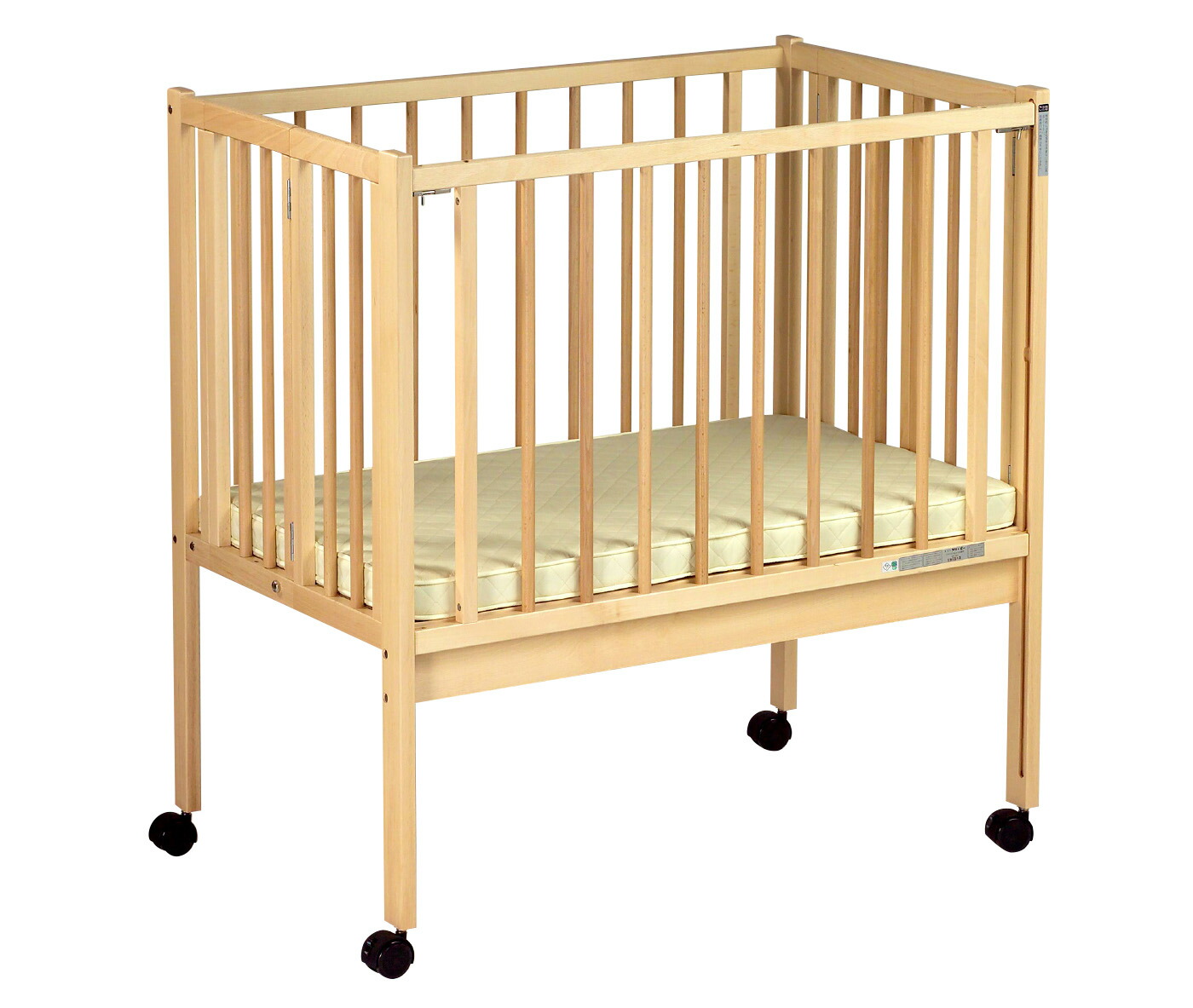 楽天市場】日本製ベビーベッド「業務用 折りたたみベッド（マット付