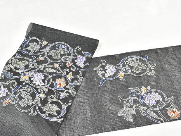 楽天市場】袋帯 中国三大刺繍 相良刺繍 さがら刺繍 手刺繍 手織り櫛