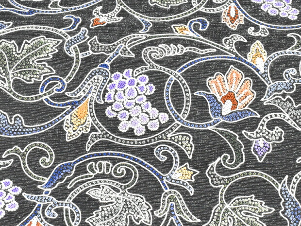 楽天市場】袋帯 中国三大刺繍 相良刺繍 さがら刺繍 手刺繍 手織り櫛