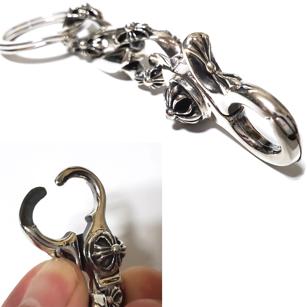 楽天市場】フローラルクロス レバーナスカン カラビナ ユリ紋章